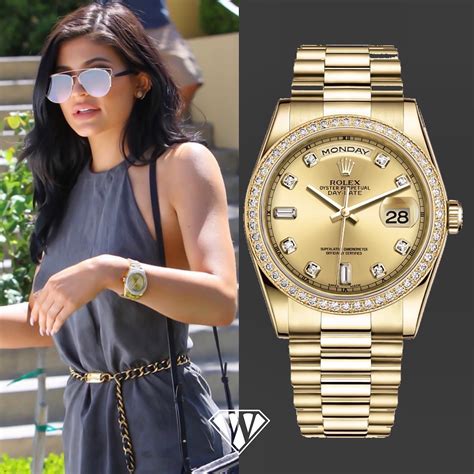 kylie jenner rolex watch|kendall kylie watch price.